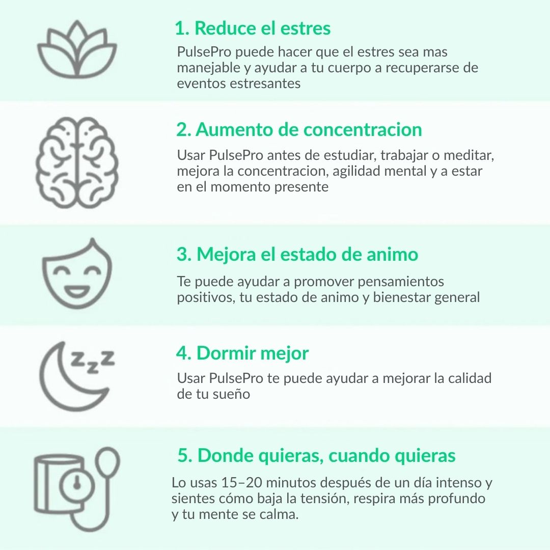 PULSEPRO™ - Tu pausa diaria de paz mental