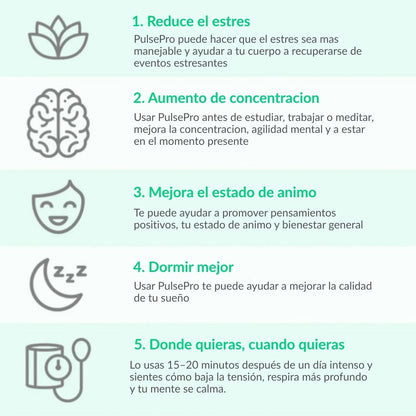 PULSEPRO™ - Tu pausa diaria de paz mental